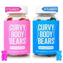Gomas Curvy Body Bears Combo para Glúteos e Seios (120 unidades) Gomas Curvy Body Bears Combo para Glúteos e Seios (120 unidades)