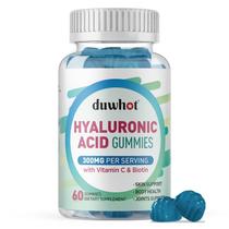 Gomas de ácido hialurônico duwhot 300mg com vitamina C e biotina Gomas de ácido hialurônico duwhot 300mg com vitamina C e biotina