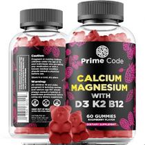 Gomas de cálcio e magnésio Prime Code para mulheres e homens Gomas de cálcio e magnésio Prime Code para mulheres e homens
