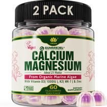 Gomas de cálcio LILICARE 600 mg com vitamina D3 K2, magnésio, zinco