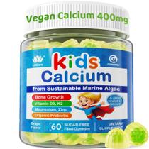 Gomas de cálcio Lilicare para crianças 400 mg com vitamina D3 K2 60 Cts Gomas de cálcio Lilicare para crianças 400 mg com vitamina D3 K2 60 Cts