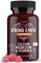 Gomas de cálcio, magnésio e vitamina D3 YUM-V'S Strong Earth