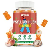 Gomas de casca de psyllium ABYSSUS 1500 mg para saúde digestiva