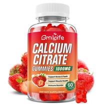 Gomas de Citrato de Cálcio GrnLife - 1000mg - Sem Açúcar - 60 Unidades
