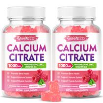 Gomas de citrato de cálcio MEENCD 1000mg com vitamina D3 120ct Gomas de citrato de cálcio MEENCD 1000mg com vitamina D3 120ct