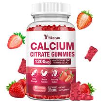 Gomas de Citrato de Cálcio Yikecao 1200 mg com Vitaminas D3 e K2 Gomas de Citrato de Cálcio Yikecao 1200 mg com Vitaminas D3 e K2
