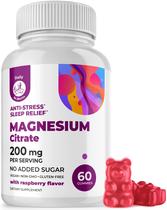 Gomas de citrato de magnésio DR. MORITZ 200 mg para adultos 60 ct