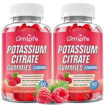 Gomas de citrato de potássio GrnLife 1200 mg 120 unidades (x2) Gomas de citrato de potássio GrnLife 1200 mg 120 unidades (x2)