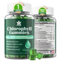 Gomas de clorofila EnvyDeal sem açúcar com ACV, Sea Moss 60Ct
