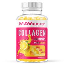 Gomas de colágeno MAV NUTRITION 200 mg hidrolisadas +2500 mcg de biotina Gomas de colágeno MAV NUTRITION 200 mg hidrolisadas +2500 mcg de biotina