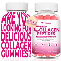 Gomas de colágeno VZOXAINS 5000 mg Tipo I, II, III, V, X com biotina Gomas de colágeno VZOXAINS 5000 mg Tipo I, II, III, V, X com biotina