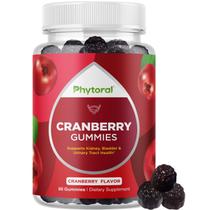 Gomas de cranberry Phytoral Extra Strength para mulheres e homens