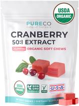 Gomas de Cranberry PURE CO Orgânico - 30 unidades Gomas de Cranberry PURE CO Orgânico - 30 unidades