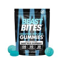 Gomas de Creatina Beast Bites 150 unidades sabor framboesa azul doce Gomas de Creatina Beast Bites 150 unidades sabor framboesa azul doce