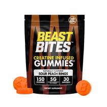 Gomas de Creatina BEAST BITES 5 g Monohidratada 150 unidades Gomas de Creatina BEAST BITES 5 g Monohidratada 150 unidades