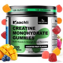 Gomas de Creatina KAACHLI 3000 mg com Taurina e L-Carnitina, 120 unidades Gomas de Creatina KAACHLI 3000 mg com Taurina e L-Carnitina, 120 unidades
