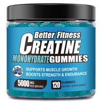 Gomas de creatina monohidratada BetterFitness Non GMO Vegan