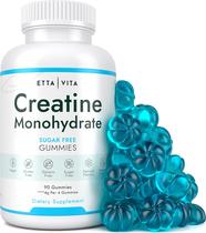 Gomas de creatina monohidratada Etta Vita sem açúcar 60g