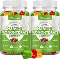 Gomas de creatina monohidratada Hemyum 5g com L-Taurina + B12 160ct