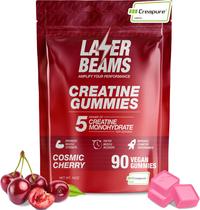 Gomas de creatina monohidratada Laser Beams Cosmic Cherry 90u Gomas de creatina monohidratada Laser Beams Cosmic Cherry 90u