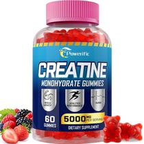 Gomas de creatina monohidratada Powerific Aumentam a Força 5g Gomas de creatina monohidratada Powerific Aumentam a Força 5g