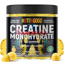 Gomas de creatina NUTRAGOGO 5g Creatina sem açúcar Vegan Gomas de creatina NUTRAGOGO 5g Creatina sem açúcar Vegan