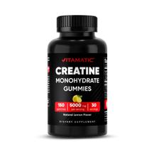 Gomas de creatina Vitamatic 5000 mg de limão natural 150 ct
