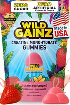 Gomas de Creatina WILD GAINZ 5 g Sem Açúcar 120 unidades