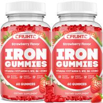 Gomas de ferro CFILIHTC para mulheres e homens com vitamina B6, B12, C