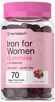 Gomas de ferro Horbäach para mulheres (70 unidades) com vitaminas B