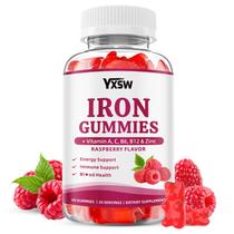 Gomas de Ferro YXSW Veganas com Vitaminas C, A e Complexo B Gomas de Ferro YXSW Veganas com Vitaminas C, A e Complexo B