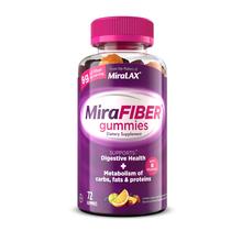 Gomas de Fibra MiraFiber MiraLax - Prebiótico Diário (72 Unidades)