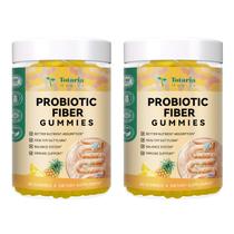 Gomas de Fibra Probiótica Totaria Sabor Abacaxi 2 Frascos