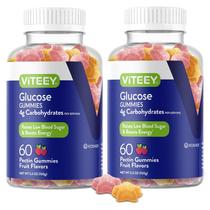 Gomas de glicose Viteey 120 Gummies, fornecimento de 2 meses, veganas Gomas de glicose Viteey 120 Gummies, fornecimento de 2 meses, veganas