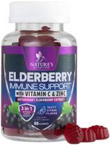 Gomas de Imunidade Nature's Nutrition Sambucus - 60 Unidades