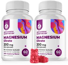 Gomas de magnésio DR. MORITZ 200 mg para adultos, pacote com 2 (120)