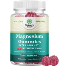 Gomas de magnésio Natures Craft Extra Strength para adultos Gomas de magnésio Natures Craft Extra Strength para adultos
