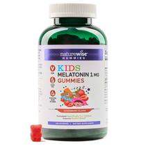 Gomas de melatonina Sleep Aid NatureWise Kids 1 mg 180 unidades Gomas de melatonina Sleep Aid NatureWise Kids 1 mg 180 unidades