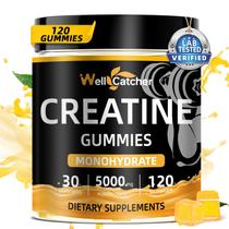 Gomas de monohidrato de creatina Wellcatcher 5000 mg 120 ct