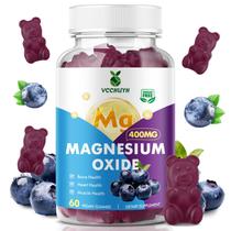 Gomas de óxido de magnésio VCCHUYH 400 mg sabor mirtilo 60 ct Gomas de óxido de magnésio VCCHUYH 400 mg sabor mirtilo 60 ct
