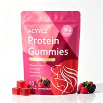 Gomas de Proteína ACYYCZ 60 unidades Sabor Frutas Vermelhas