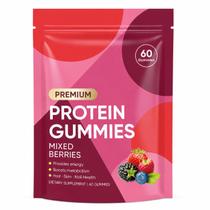 Gomas de Proteína OAKA 20 g de Proteína Zero Açúcar Frutas Vermelhas 60 unidades Gomas de Proteína OAKA 20 g de Proteína Zero Açúcar Frutas Vermelhas 60 unidades