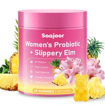 Gomas de Saajoor com Probióticos e Olmo-escorregadio para Mulheres 60 unidades Gomas de Saajoor com Probióticos e Olmo-escorregadio para Mulheres 60 unidades