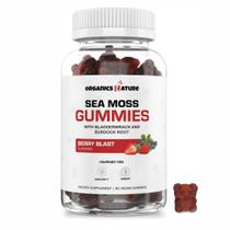 Gomas de Sea Moss Orgânica - 60 Cápsulas Veganas