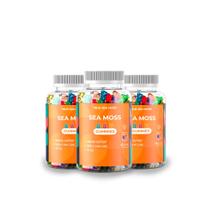 Gomas de Sea Moss TrueSeaMoss com Irish Moss - 60 Unidades Gomas de Sea Moss TrueSeaMoss com Irish Moss - 60 Unidades