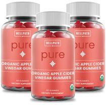 Gomas de Vinagre de Maçã Orgânico WellPath Pure (Pacote com 3) Gomas de Vinagre de Maçã Orgânico WellPath Pure (Pacote com 3)