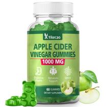 Gomas de Vinagre de Maçã Yikecao 1000 mg com B12 Veganas 60 unidades