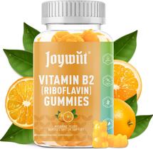 Gomas de vitamina B2 Joywiit Riboflavina 400 mg para adultos e crianças Gomas de vitamina B2 Joywiit Riboflavina 400 mg para adultos e crianças