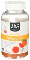 Gomas de vitamina C 365 da Whole Foods Market 150 unidades