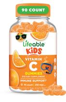 Gomas de vitamina C Lifeable Kids 250 mg veganas 90 gomas